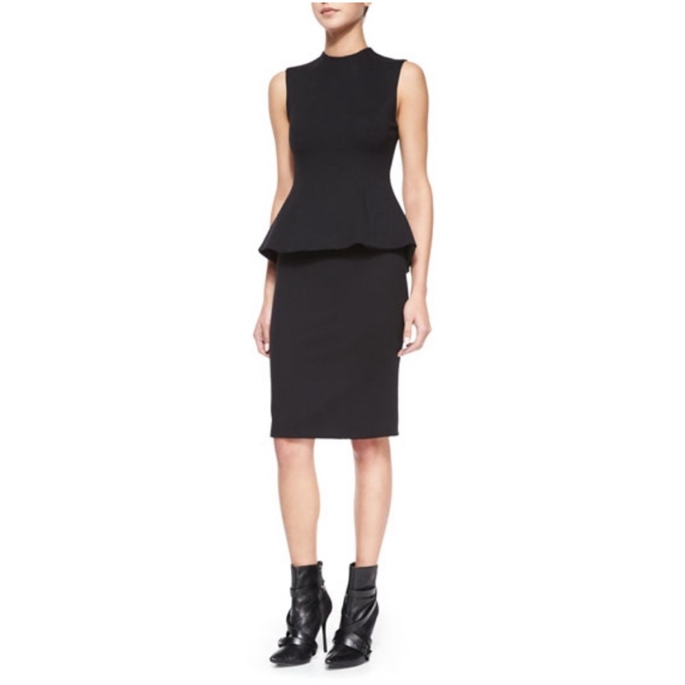 Alice and Olivia Employed Peplum Dress